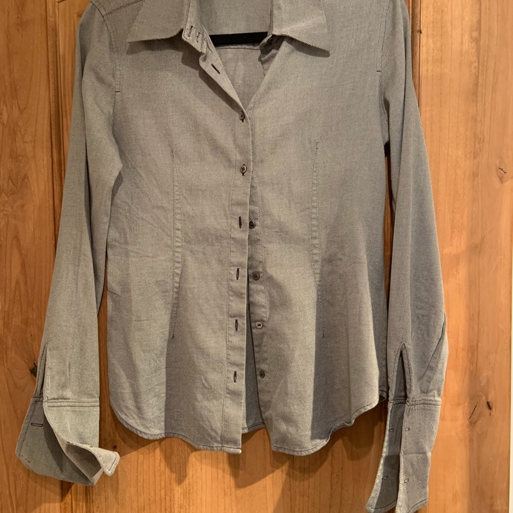 Express Design Studio Button Down Blouse - image 1